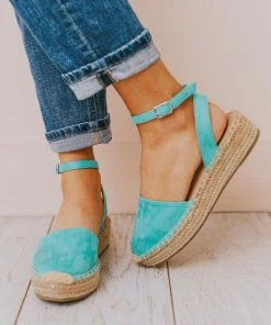 Vendor-unknown Fiesta Espadrille Flats Turquoise