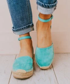 Vendor-unknown Fiesta Espadrille Flats Turquoise