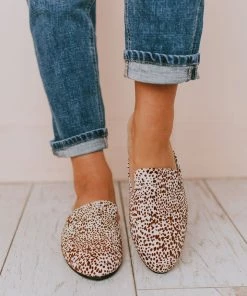 Vendor-unknown Miles Slip On Flats Spotted