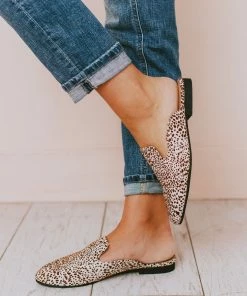 Vendor-unknown Miles Slip On Flats Spotted