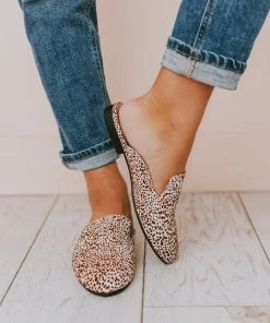 Vendor-unknown Miles Slip On Flats Spotted