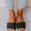 Vendor-unknown Shoes Scottie Braided Sandals Black