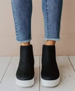 Hidden Wedge Sneakers Black