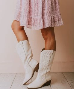 Vendor-unknown Shoes Dolly Cowgirl Boots Stone