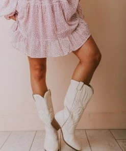 Vendor-unknown Shoes Dolly Cowgirl Boots Stone