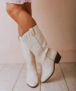 Vendor-unknown Shoes Dolly Cowgirl Boots Stone