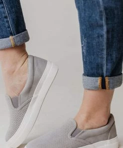 Perforated Sneakers Grey