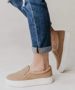 Perforated Sneakers Natural