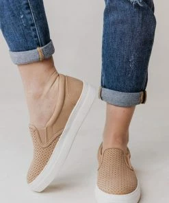 Perforated Sneakers Natural