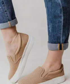 Perforated Sneakers Natural