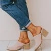 Beast Shoes Angela Corduroy Slip On Bootie Blush