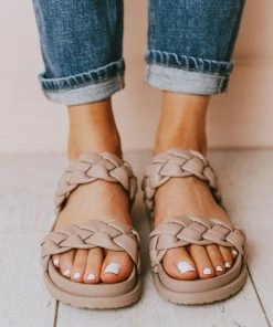 Cleo Two Braided Sandal Birch