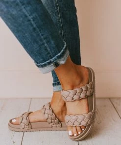 Cleo Two Braided Sandal Birch