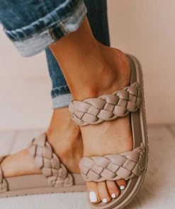 Cleo Two Braided Sandal Birch