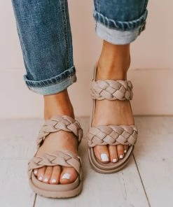 Cleo Two Braided Sandal Birch