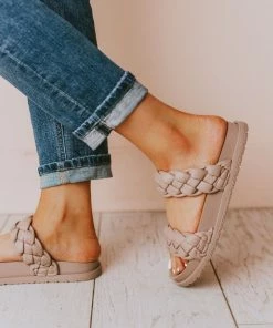 Cleo Two Braided Sandal Birch