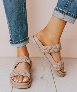 Cleo Two Braided Sandal Birch