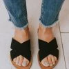 Shoes Corben Criss Cross Sandals Black