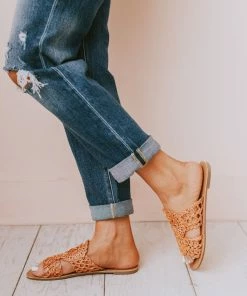 Shoes Crochet Sandals Coral