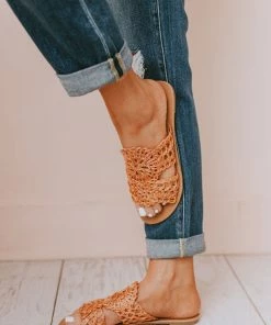 Shoes Crochet Sandals Coral