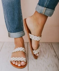 Shoes Eleora Braided Sandals Nude