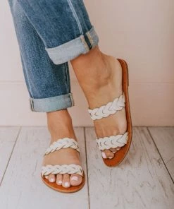 Shoes Eleora Braided Sandals Nude