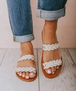 Shoes Eleora Braided Sandals Nude