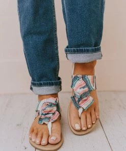 Shoes Elowen Bow Sandals Blue/Pink