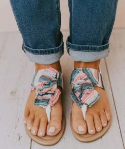 Shoes Elowen Bow Sandals Blue/Pink