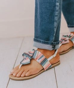 Shoes Elowen Bow Sandals Blue/Pink