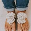 Elowen Bow Sandals Blush/Beige Shoes