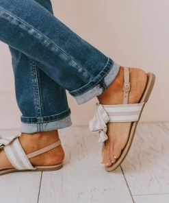 Elowen Bow Sandals Blush/Beige Shoes