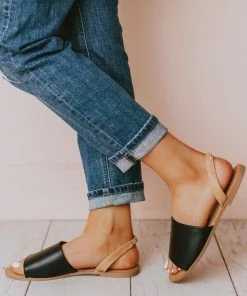 Harper Sling Back Sandal Black