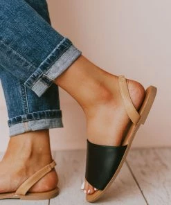 Harper Sling Back Sandal Black