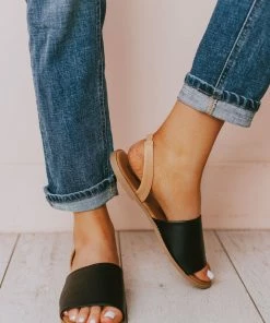 Harper Sling Back Sandal Black