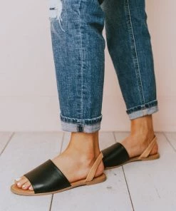 Harper Sling Back Sandal Black
