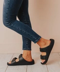 Lennie Buckled Sandals Black Shoes