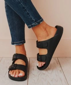 Lennie Buckled Sandals Black Shoes
