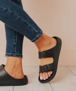 Lennie Buckled Sandals Black Shoes