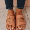 Lennie Buckled Sandals Coral Shoes