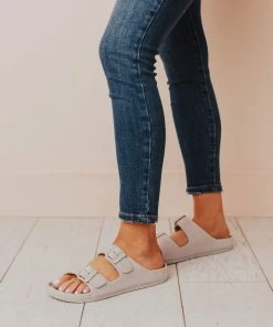 Shoes Lennie Buckled Sandals Grey
