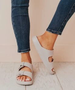 Shoes Lennie Buckled Sandals Grey