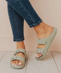 Shoes Lennie Buckled Sandals Sage