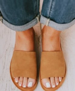 Shoes Leora Slip On Sandals Coffee