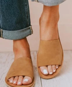 Shoes Leora Slip On Sandals Coffee
