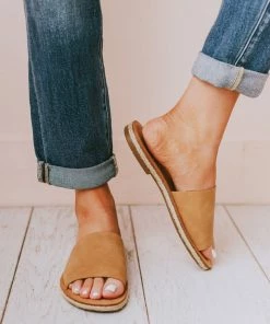 Shoes Leora Slip On Sandals Coffee