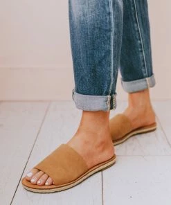 Shoes Leora Slip On Sandals Coffee