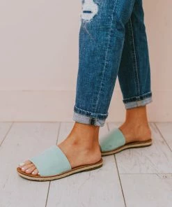 Shoes Leora Slip On Sandals Mint