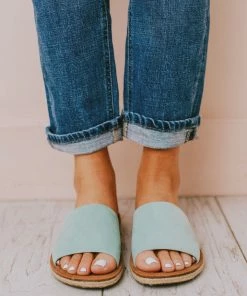 Shoes Leora Slip On Sandals Mint