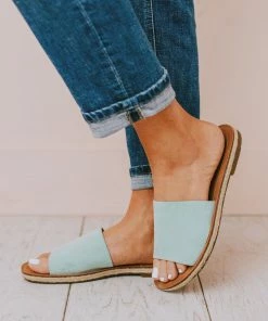 Shoes Leora Slip On Sandals Mint